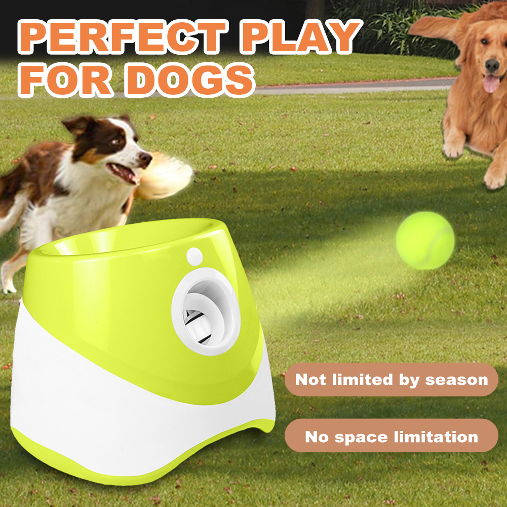 Pinball Machine - Automatic Mini Tennis Ball Launcher Dog