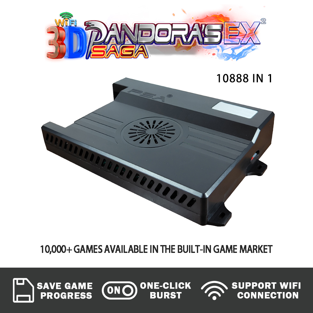 Trackball Controller Arcade - 10888 in 1 3D WiFi Pandora