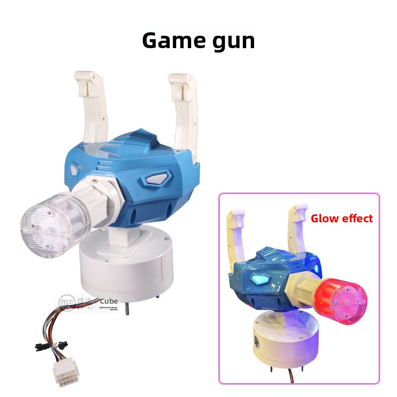Coin Operated Kiddie Ride - Arcade Shooting Game Machine with Gatling