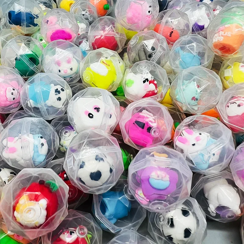 Claw Crane Machine - 32mm Transparent Twisted Egg for Mini