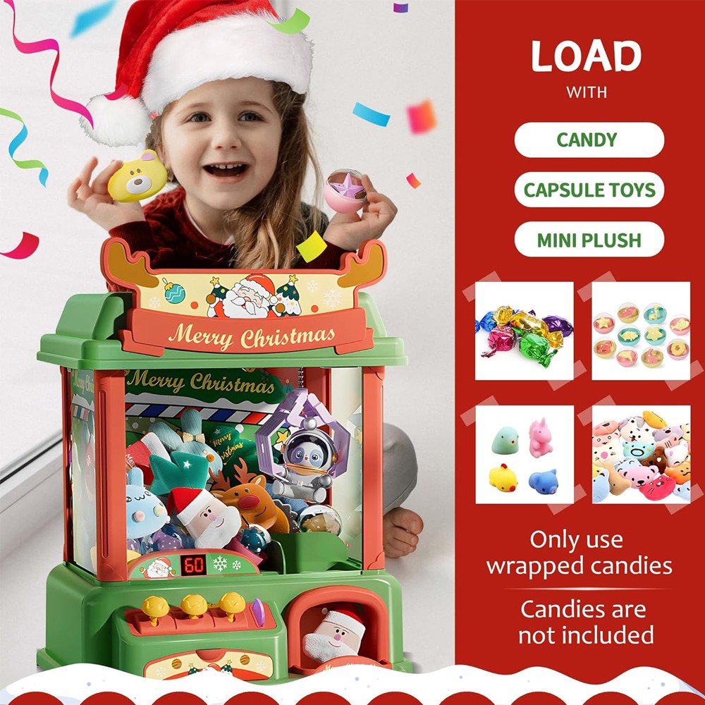 Christmas Claw Machine For Kid - Arcade Vending Machine のレビューと価格