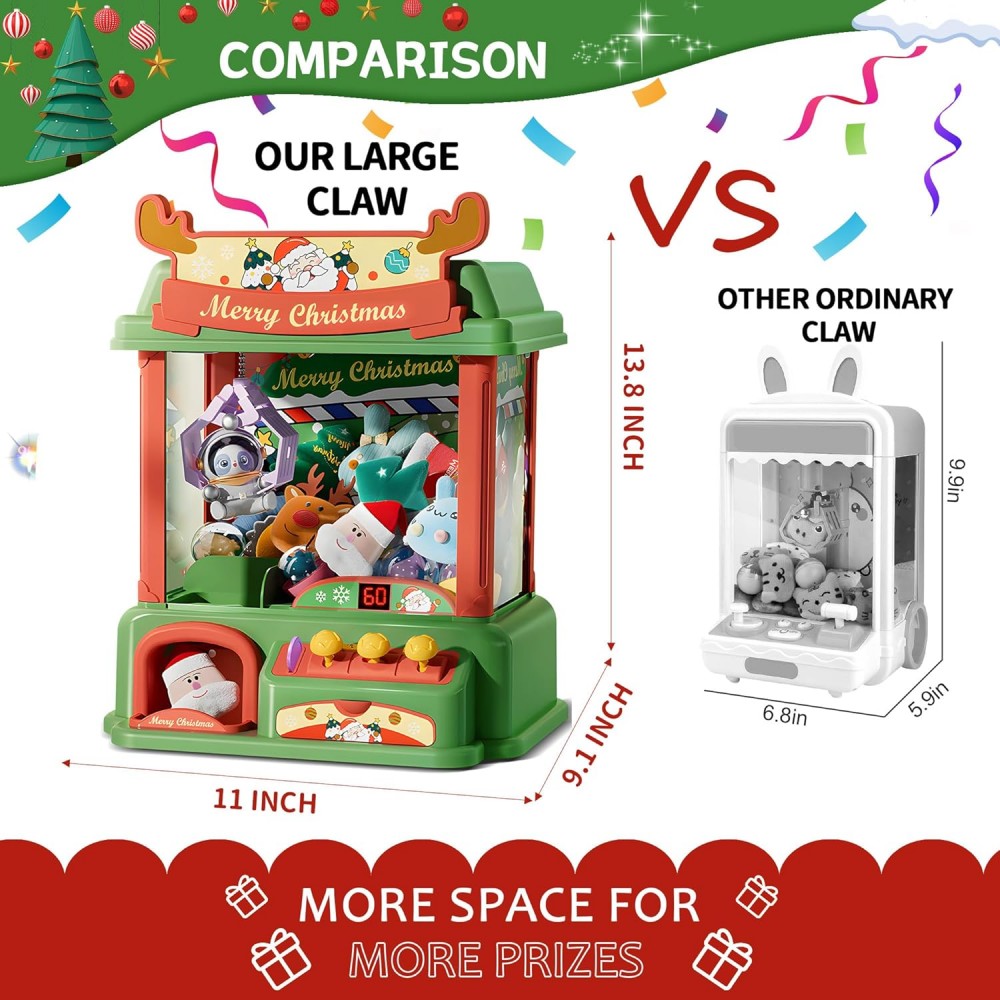 Christmas Claw Machine For Kid - Arcade Vending Machine のレビューと価格
