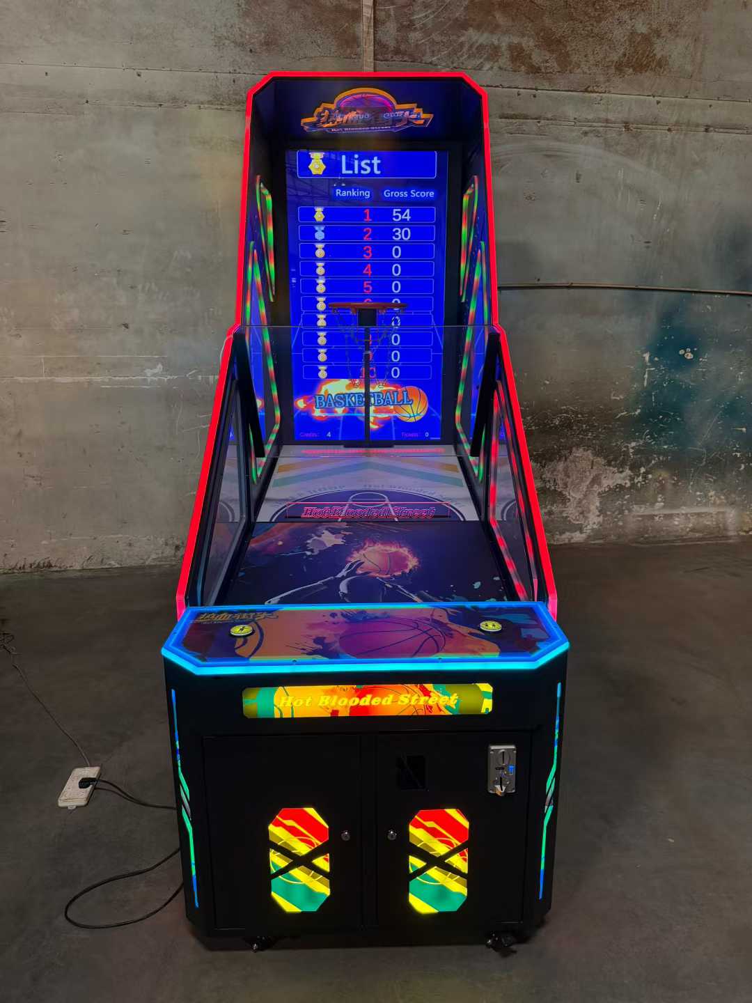 Coin-Operated LED Basketball A - Ticket Redemption Machine のレビューと価格