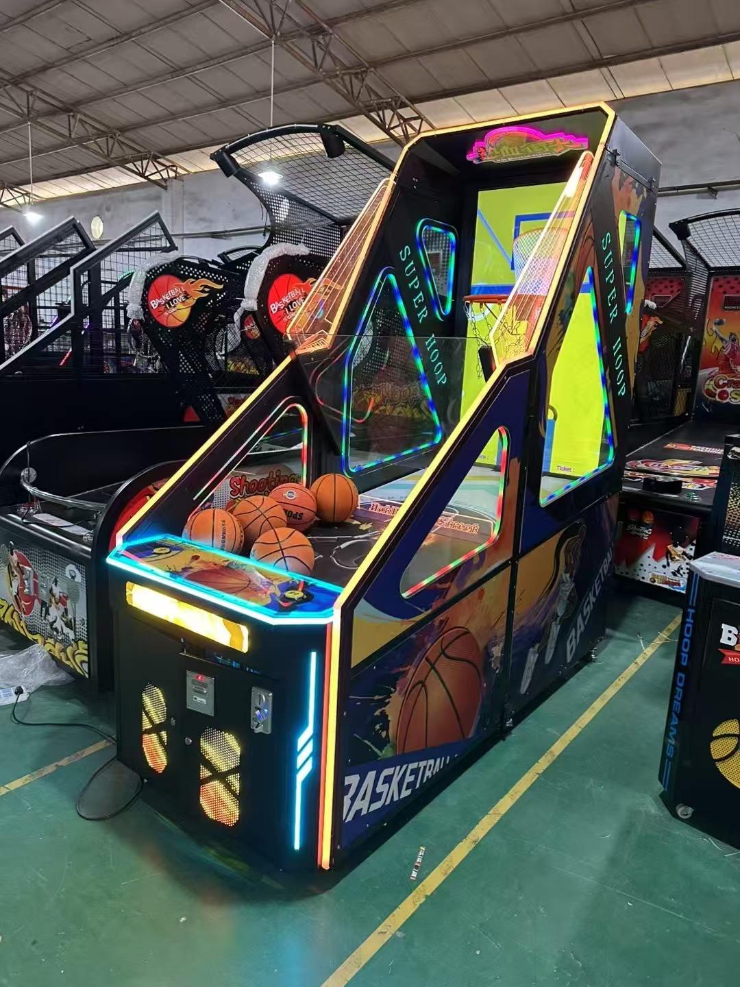 Coin-Operated LED Basketball A - Ticket Redemption Machine のレビューと価格