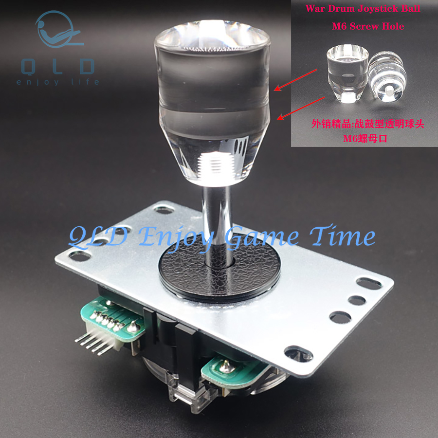 2PCS Arcade Stick War Drum Sha - Joystick Arcade Parts のレビューと価格