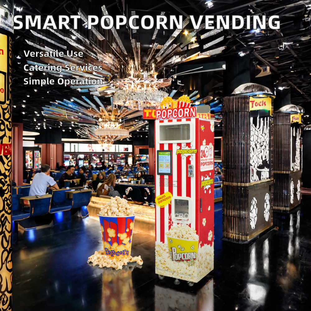 Full Automatic  Commercial Pop - Popcorn Vending Machine のレビューと価格