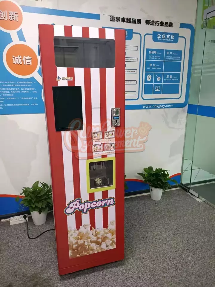 High Quality Hot Sale Automati - Popcorn Vending Machine のレビューと価格