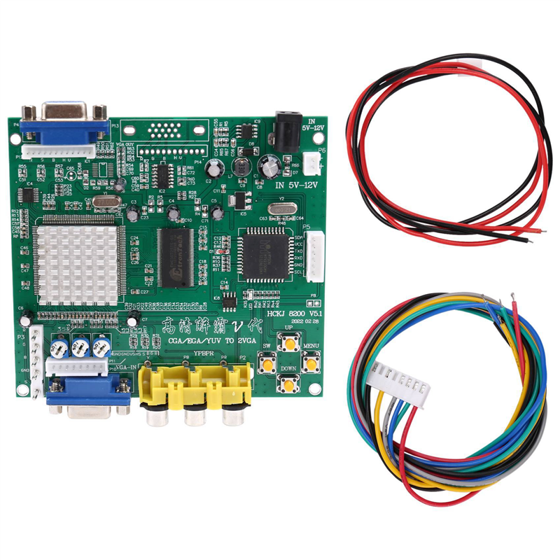 A45U 3X GBS8200 CGA/EGA/YUV/RG - Usb Game Board Jamma のレビューと価格