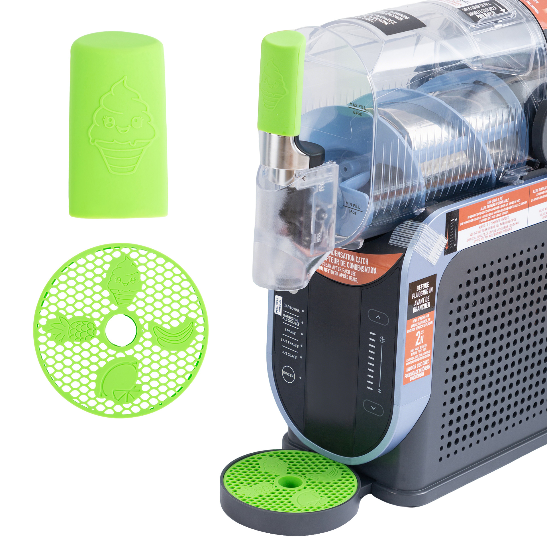 Handle Cover & Drip Tray Inser - Slushie Machine Vending のレビューと価格