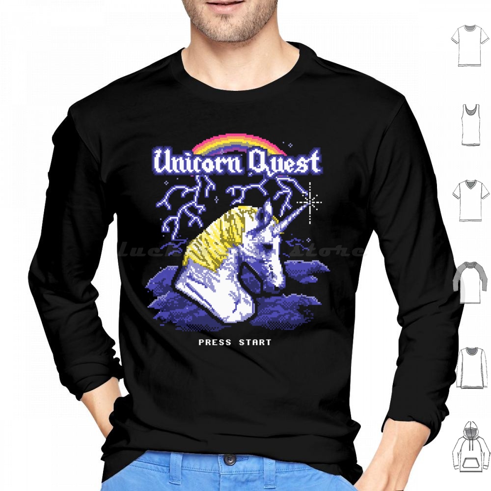 Unicorn Quest Hoodie Cotton Lo - Arcade Quest のレビューと価格