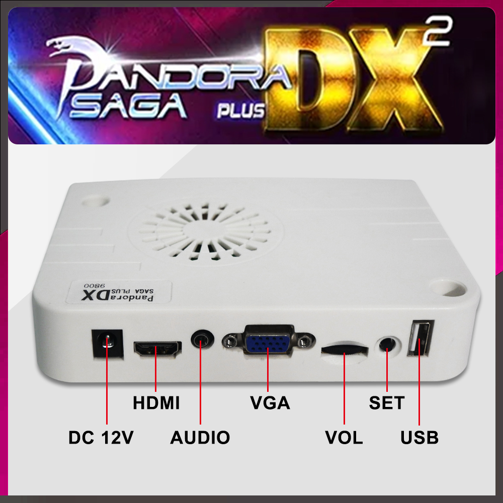 Arcade 9800 in 1 Pandora Saga  - Trackball Controller Arcade のレビューと価格