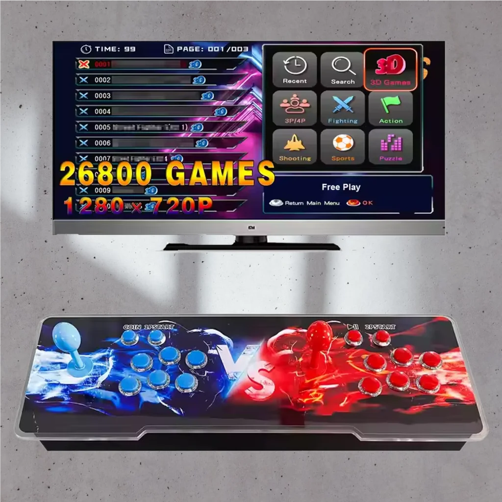 26800 in 1 Pandora box arcade  - Trackball Controller Arcade のレビューと価格