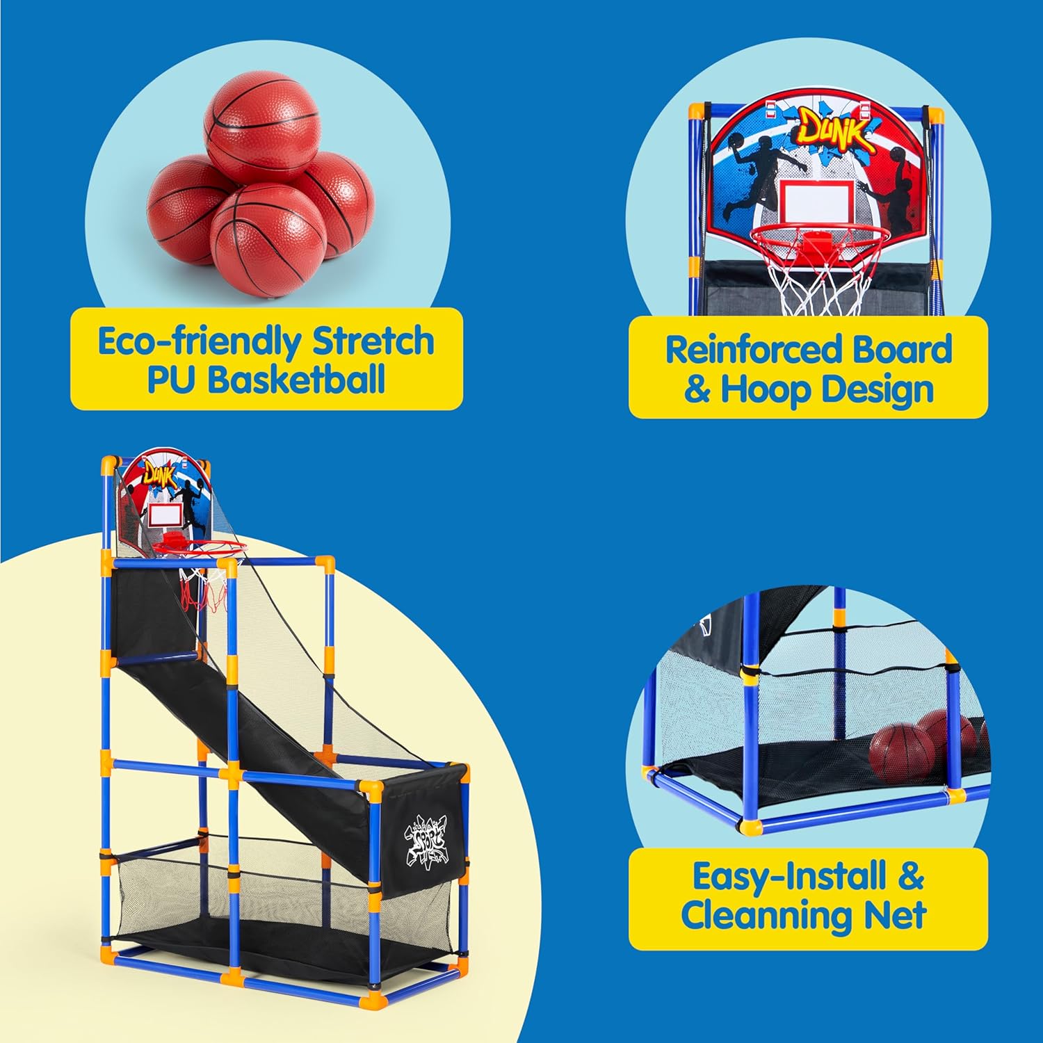 Arcade Basketball Game Set wit - Arcade Games & Vending Co のレビューと価格