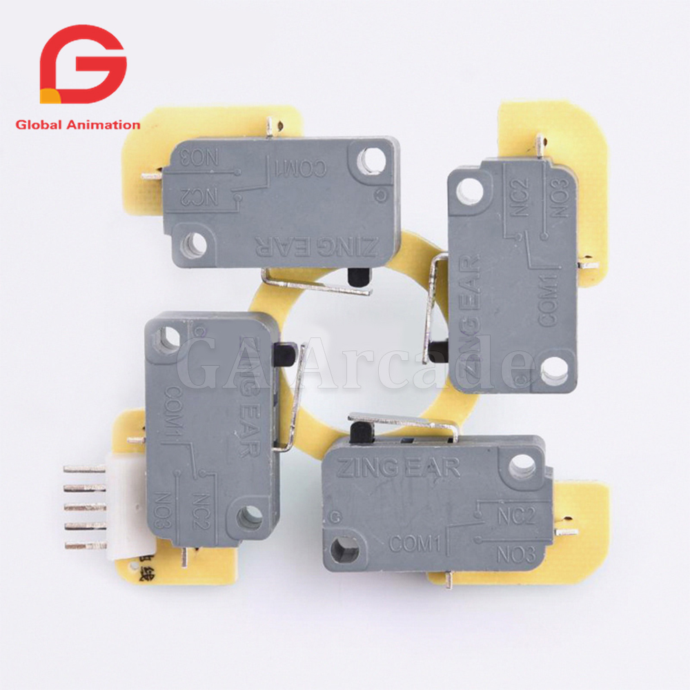 Micro Switch 5 Pin Joystick Pa - Joystick Arcade Parts のレビューと価格