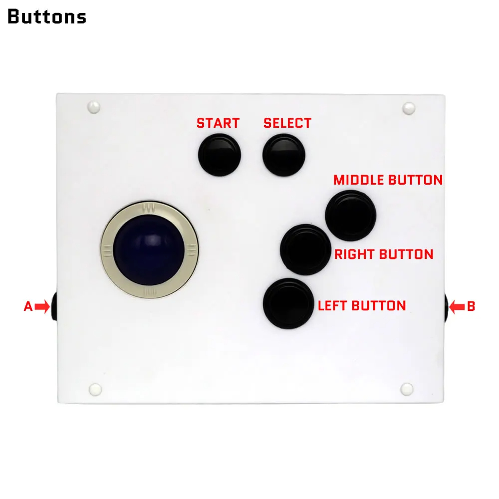 Right Hand/Left Hand Arcade Ga - Trackball Controller Arcade のレビューと価格
