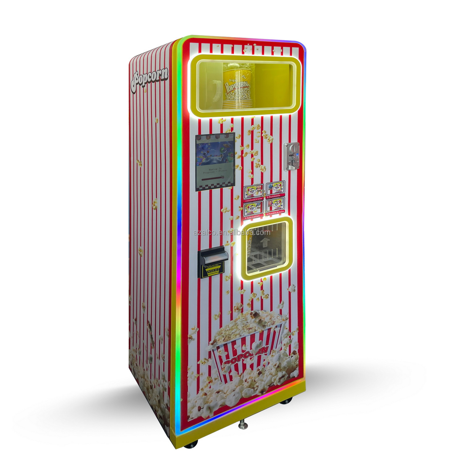Two Flavors Commercial Popcorn - Popcorn Vending Machine のレビューと価格