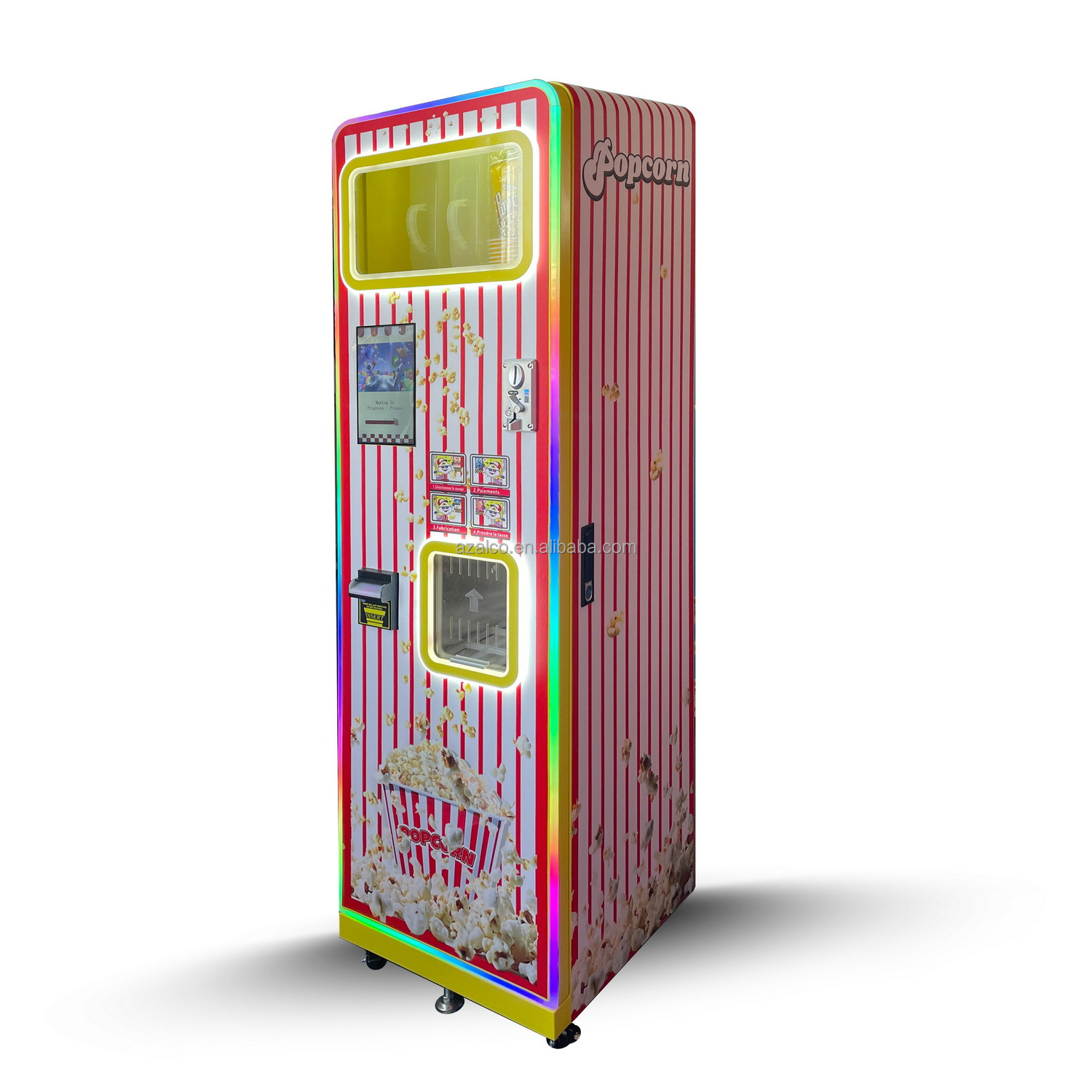 Two Flavors Commercial Popcorn - Popcorn Vending Machine のレビューと価格
