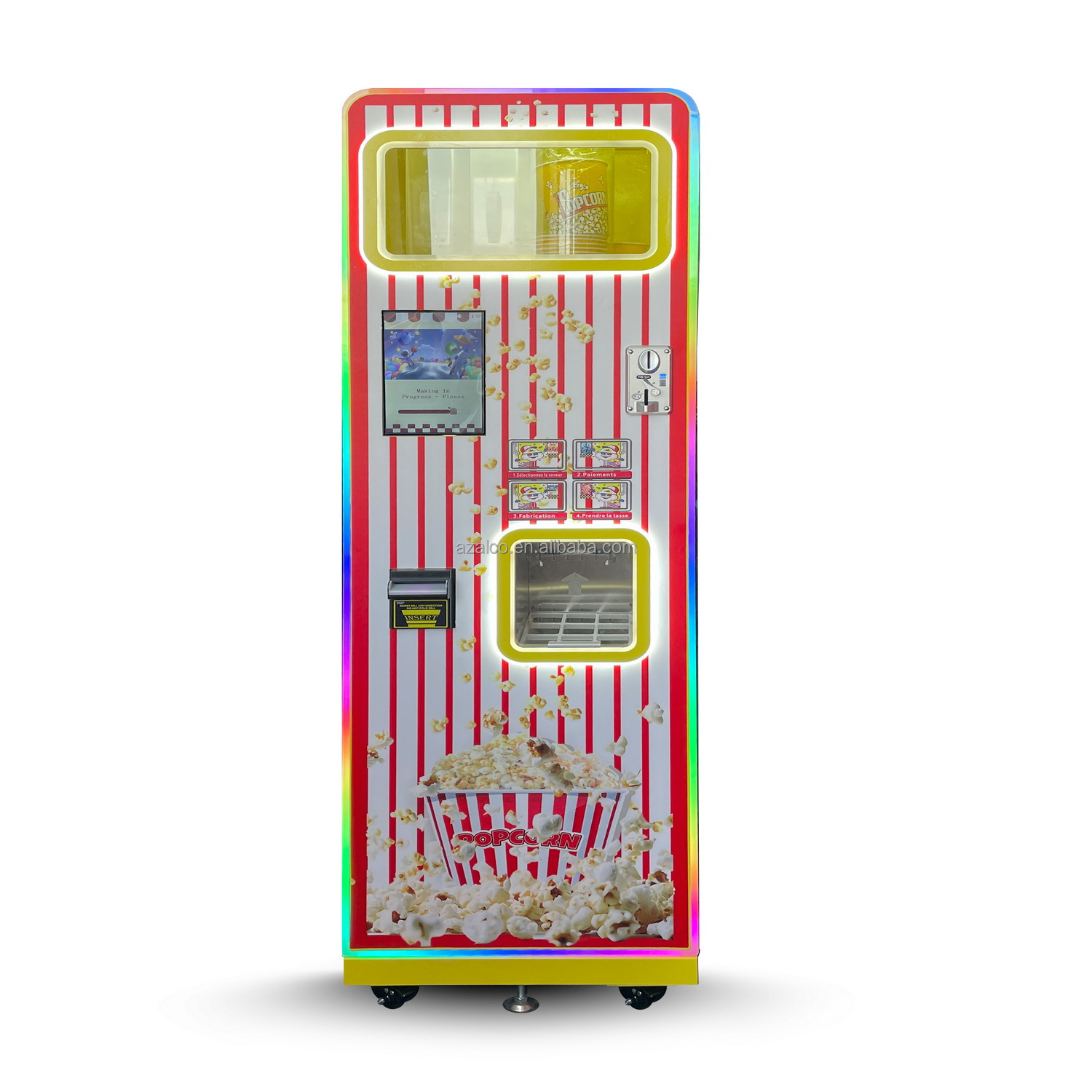 Two Flavors Commercial Popcorn - Popcorn Vending Machine のレビューと価格