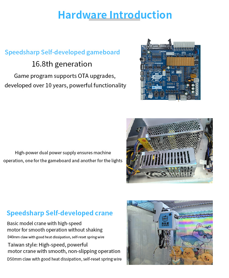 Hot Sale Indoor Arcade Claw Cr - Arcade Prize Vending Machine のレビューと価格
