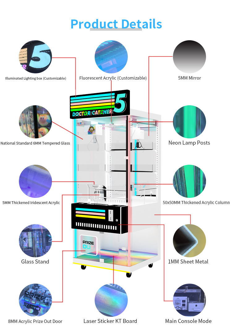 Hot Sale Indoor Arcade Claw Cr - Arcade Prize Vending Machine のレビューと価格