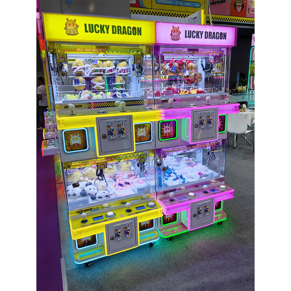 #New Colorful Claw Machine Luc - Arcade Prize Vending Machine のレビューと価格