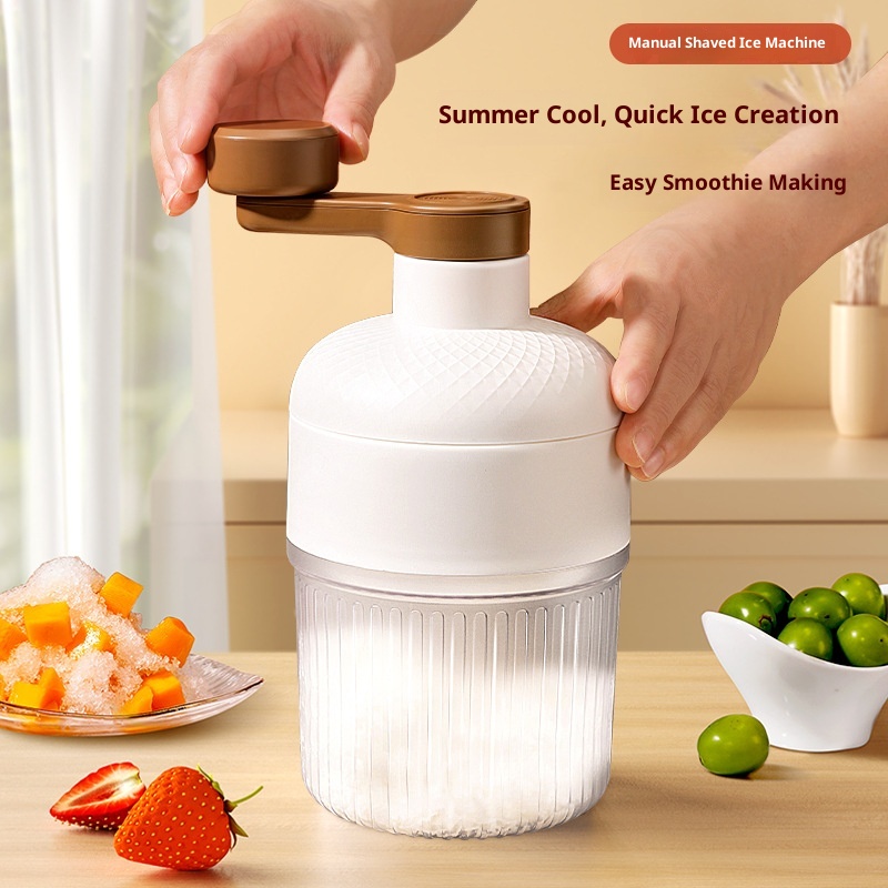 Portable Manual Shaved Ice Mak - Slushie Machine Vending のレビューと価格
