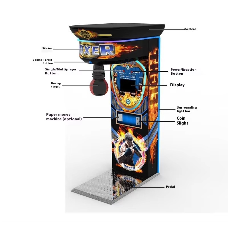 Black King Boxing Arcade Machi - Arcade Games & Vending Co のレビューと価格