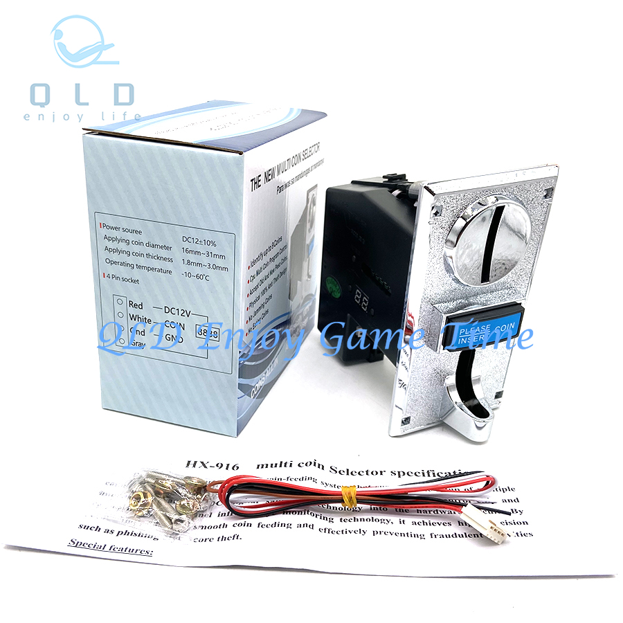 9-Type Multi Coin Acceptor 616 - Boxing Machine Arcade のレビューと価格