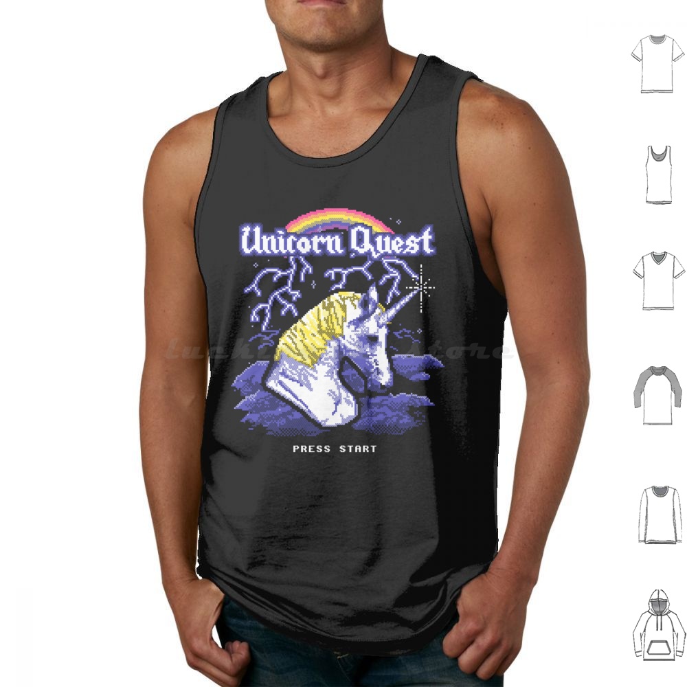 Unicorn Quest Tank Tops Vest S - Arcade Quest のレビューと価格