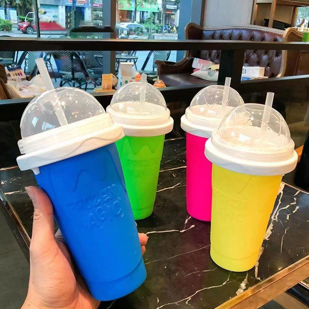 300ML Smoothies Squeeze Cup Qu - Slushie Machine Vending のレビューと価格