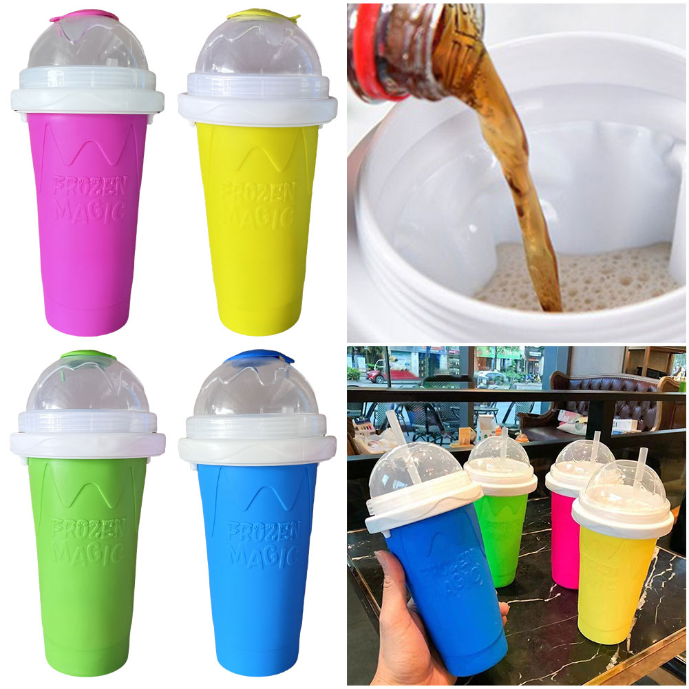 300ML Smoothies Squeeze Cup Qu - Slushie Machine Vending のレビューと価格