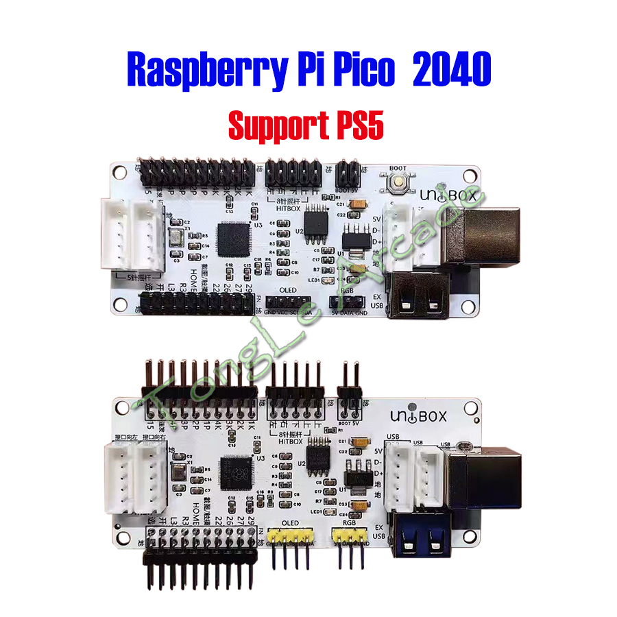 2020/2040 Raspberry Pi Pico Ze - Joystick Arcade Parts のレビューと価格