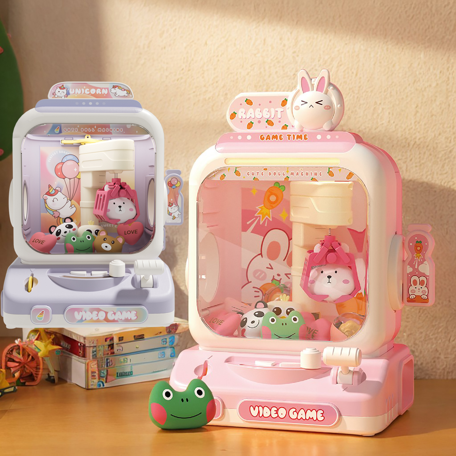 New Mini Claw Machine Rabbit   - Claw Crane Machine のレビューと価格