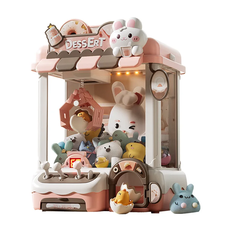 DIY Doll Machine Kids Coin Ope - Claw Crane Machine のレビューと価格