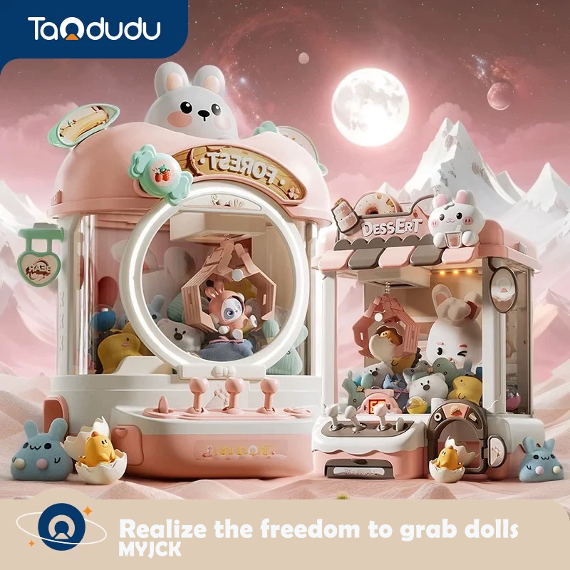 DIY Doll Machine Kids Coin Ope - Claw Crane Machine のレビューと価格