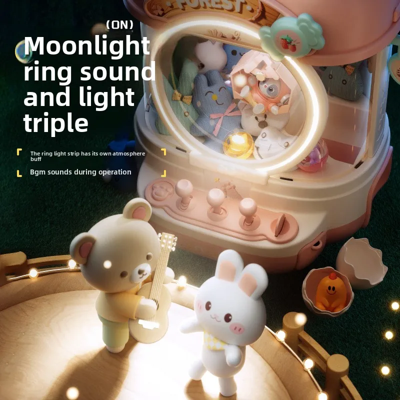 DIY Doll Machine Kids Coin Ope - Claw Crane Machine のレビューと価格