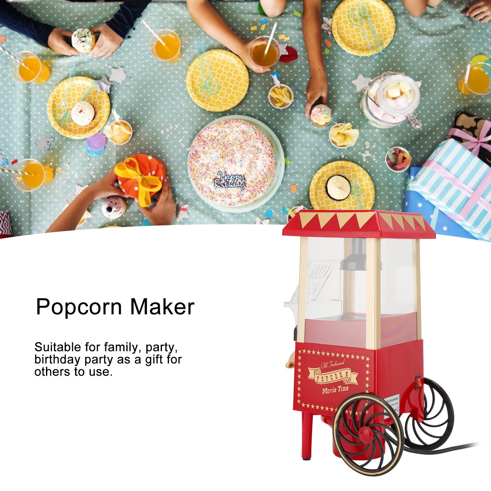 Automatic Popcorn Popper Popco - Popcorn Vending Machine のレビューと価格