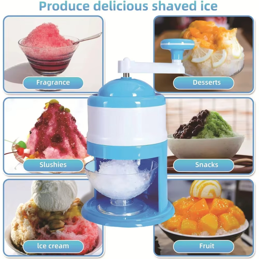Portable Hand Crank Snow Cone  - Slushie Machine Vending のレビューと価格