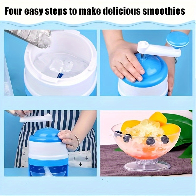 Portable Hand Crank Snow Cone  - Slushie Machine Vending のレビューと価格
