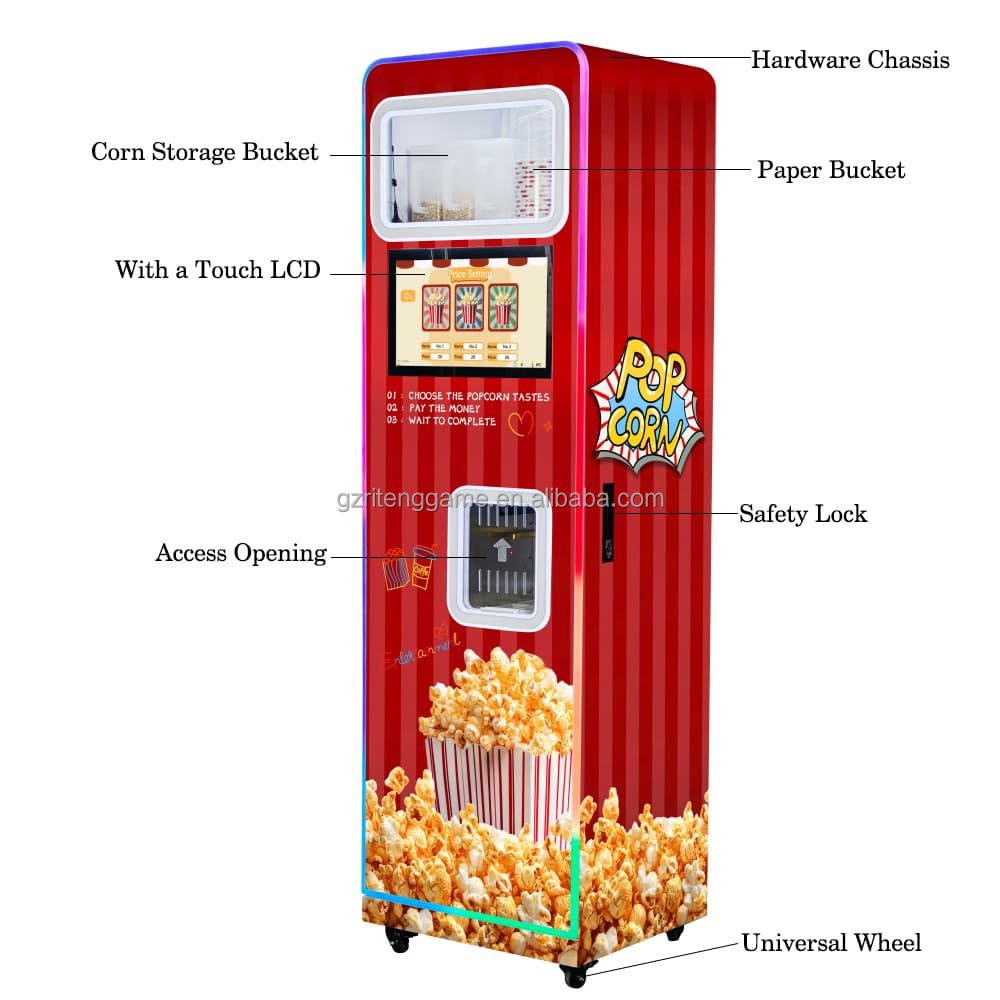 Professional Custom Commercial - Popcorn Vending Machine のレビューと価格