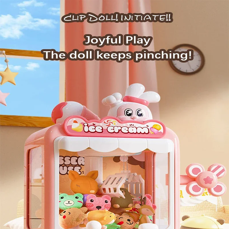 Rabbit Doll Machine Toy for Ki - Claw Crane Machine のレビューと価格