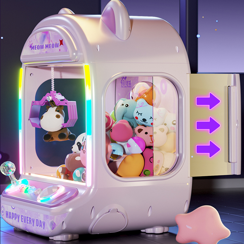 DIY Purple Automatic Doll Mach - Claw Crane Machine のレビューと価格