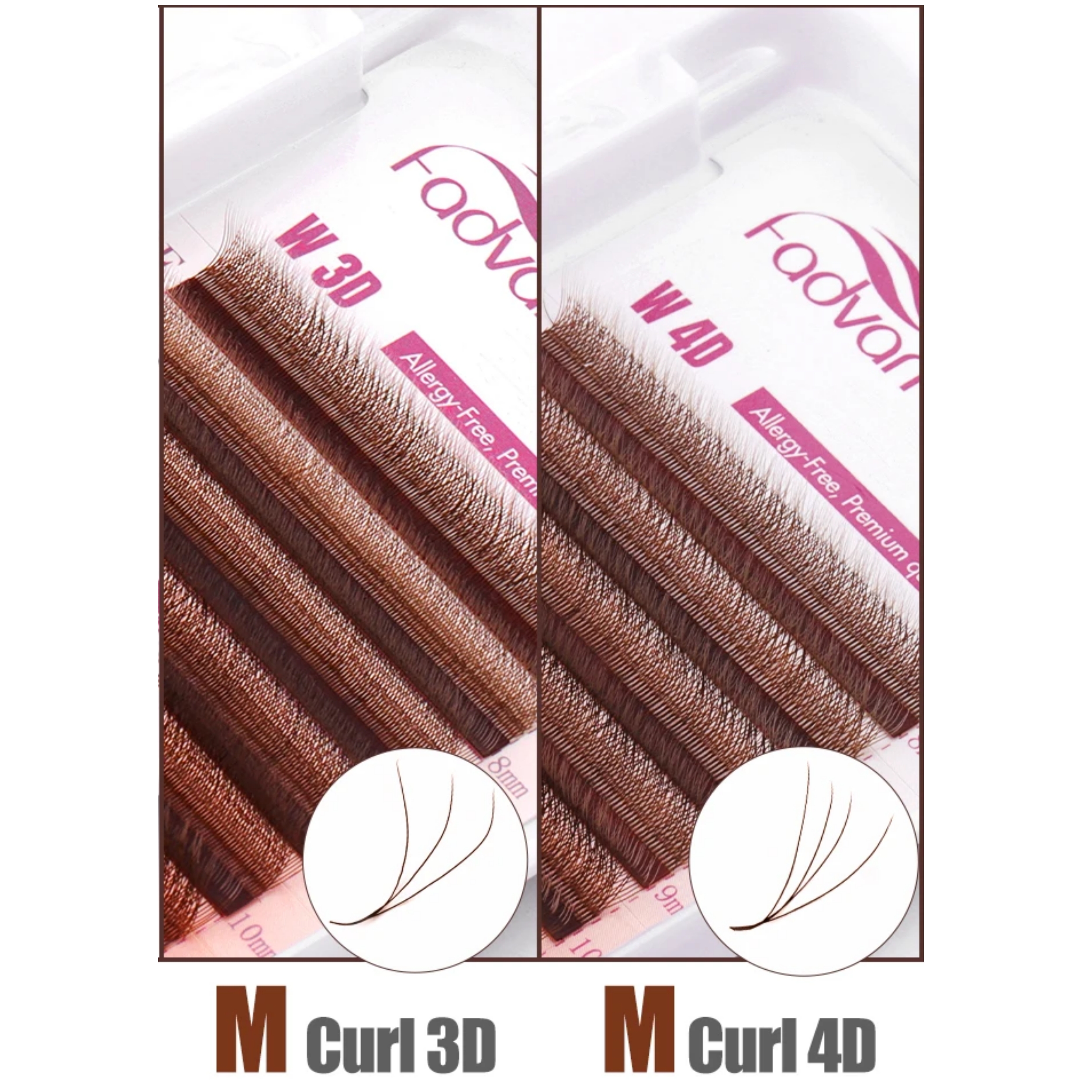 FADVAN Brown 3D/4D W Shape D C - Arcade Z のレビューと価格