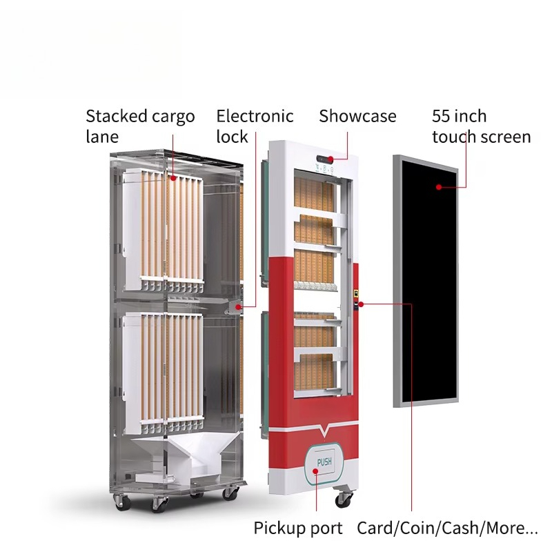 Customizable Vending Bar Outdo - Popcorn Vending Machine のレビューと価格