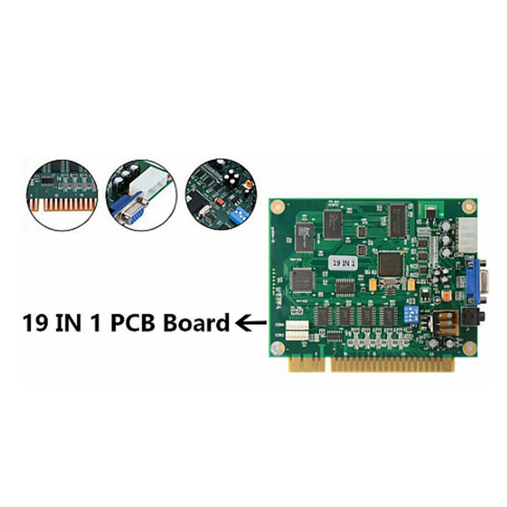 B68A 19 In 1 Multicade PCB Boa - Usb Game Board Jamma のレビューと価格