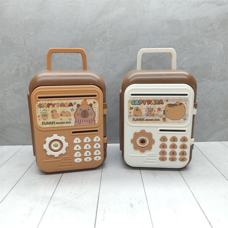 Money Box With Fingerprint Pig - Coin Operated Kiddie Ride のレビューと価格