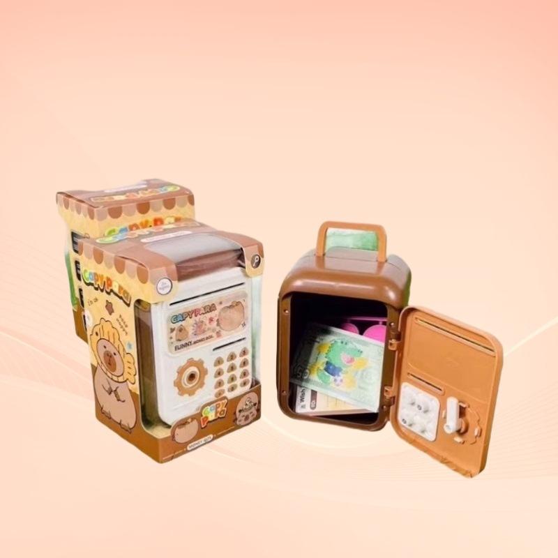 Money Box With Fingerprint Pig - Coin Operated Kiddie Ride のレビューと価格