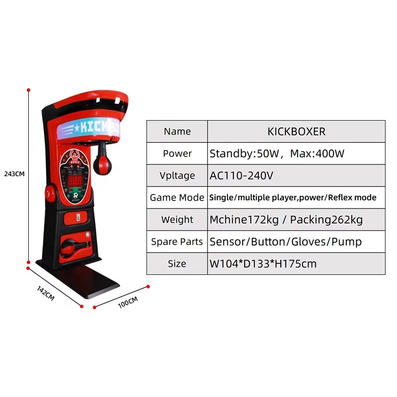 FL Wholesale New Kickboxer Coi - Boxing Machine Arcade のレビューと価格