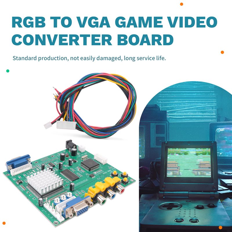 ABKN-GBS8200 CGA/EGA/YUV/RGB T - Usb Game Board Jamma のレビューと価格
