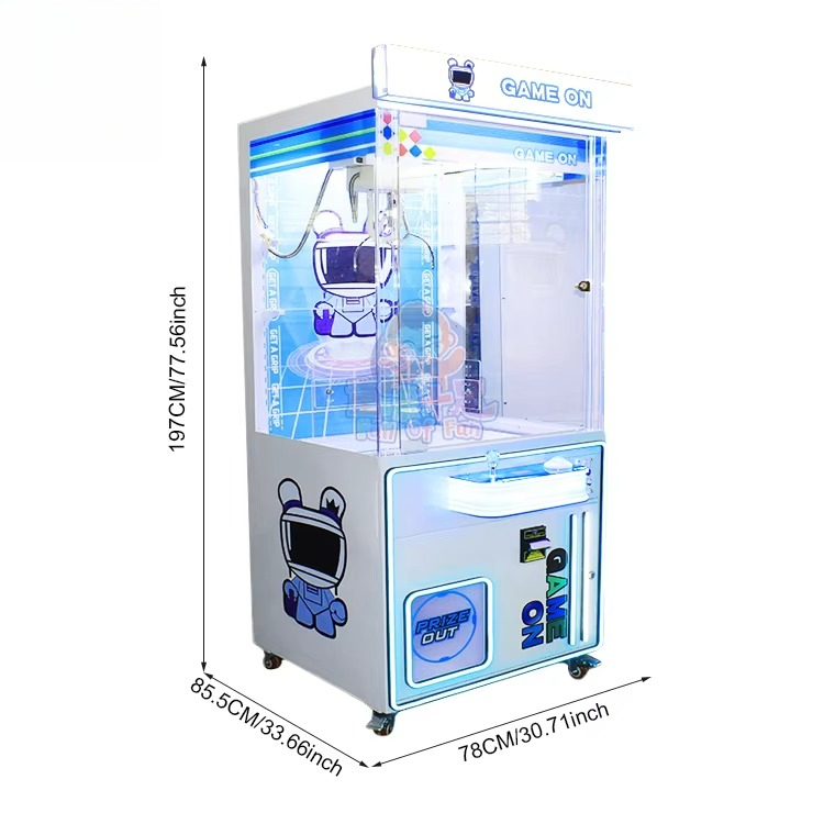 Coin Operated Claw Crane Machi - Arcade Prize Vending Machine のレビューと価格